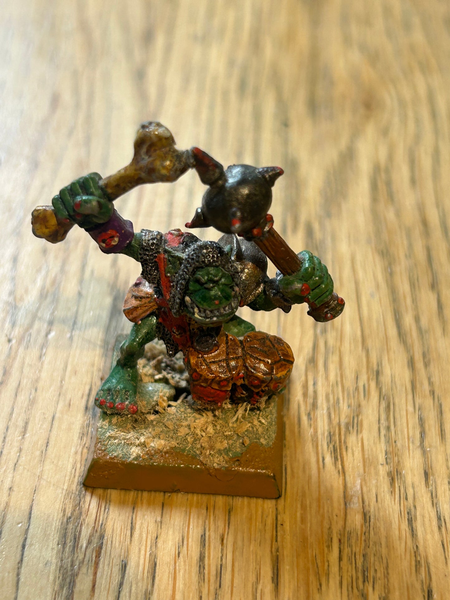 Warhammer Fantasy Old World Orc musician