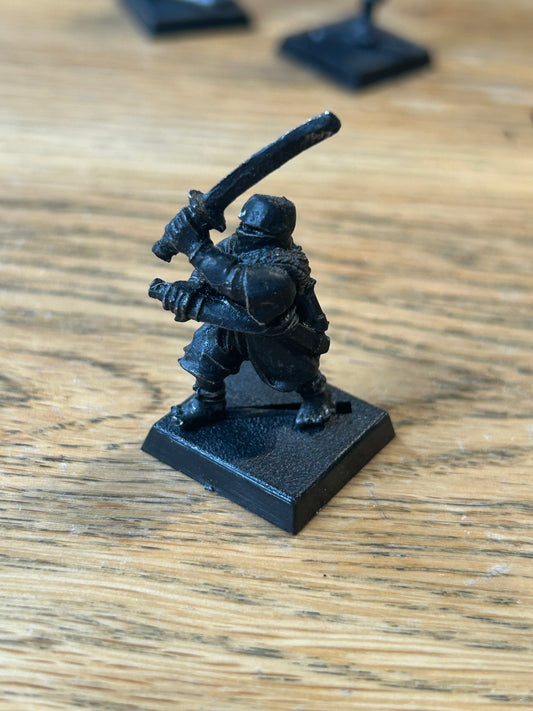 Citadel Warhammer Metal NINJA  Oriental Heroes OH1 - F'Lidel'Ice 1986  OOP