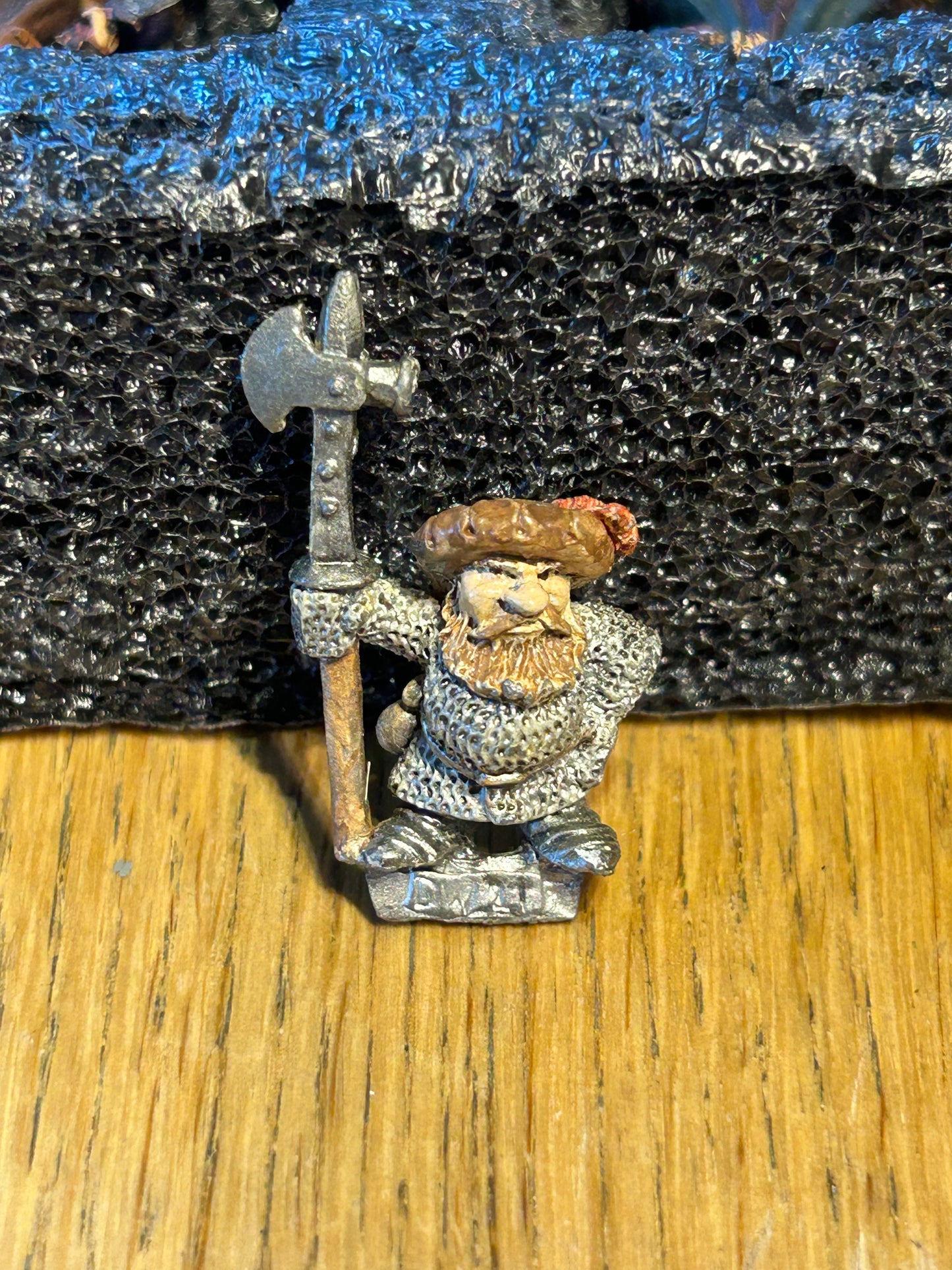 1988 Marauder DW21 MM10/5 Dwarf Halberd 1 Dwarven Clansmen 88001/21 MM10 Citadel