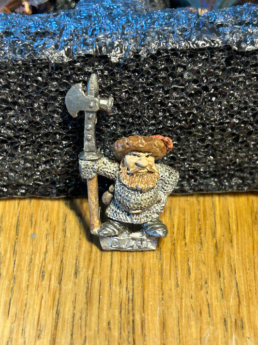 1988 Marauder DW21 MM10/5 Dwarf Halberd 1 Dwarven Clansmen 88001/21 MM10 Citadel