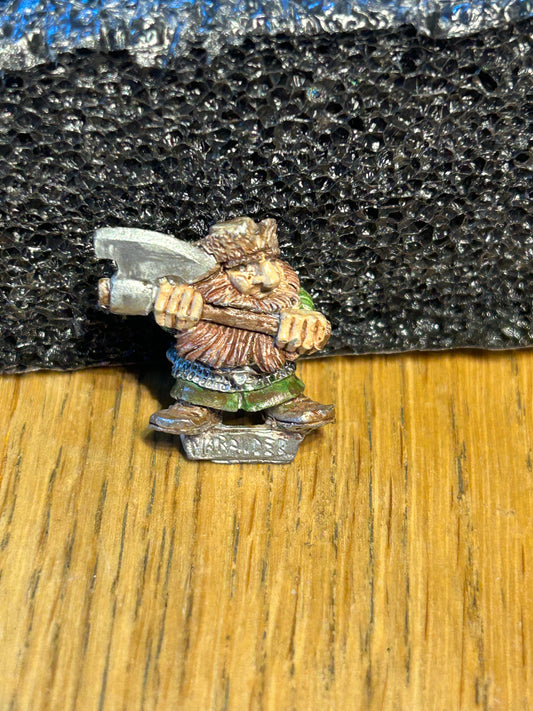 Games Workshop Warhammer Marauder  Dwarf Dwarves MM15 Clansmen with axe