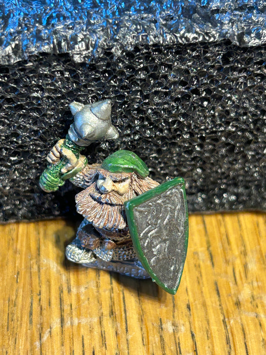 Marauder Dwarf MM15 Clansman Mace Metal Citadel 1991 Clansmen Dwarfs W701