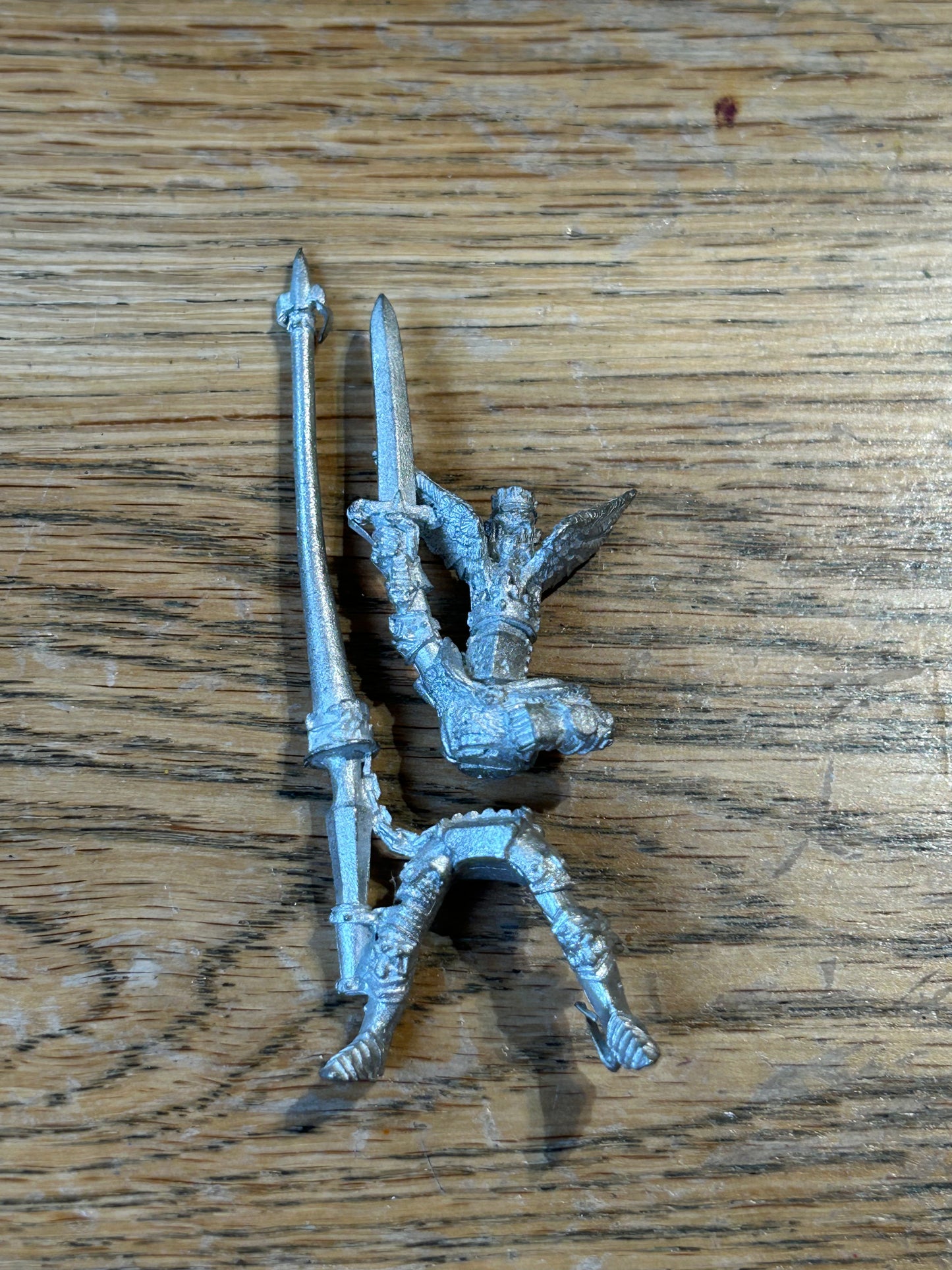 Warhammer Bretonnian King Louen Leoncoeur  Grail Knight Metal (no mount)