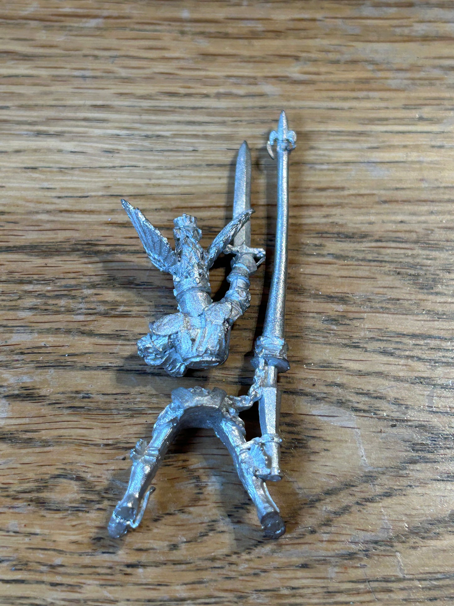 Warhammer Bretonnian King Louen Leoncoeur  Grail Knight Metal (no mount)