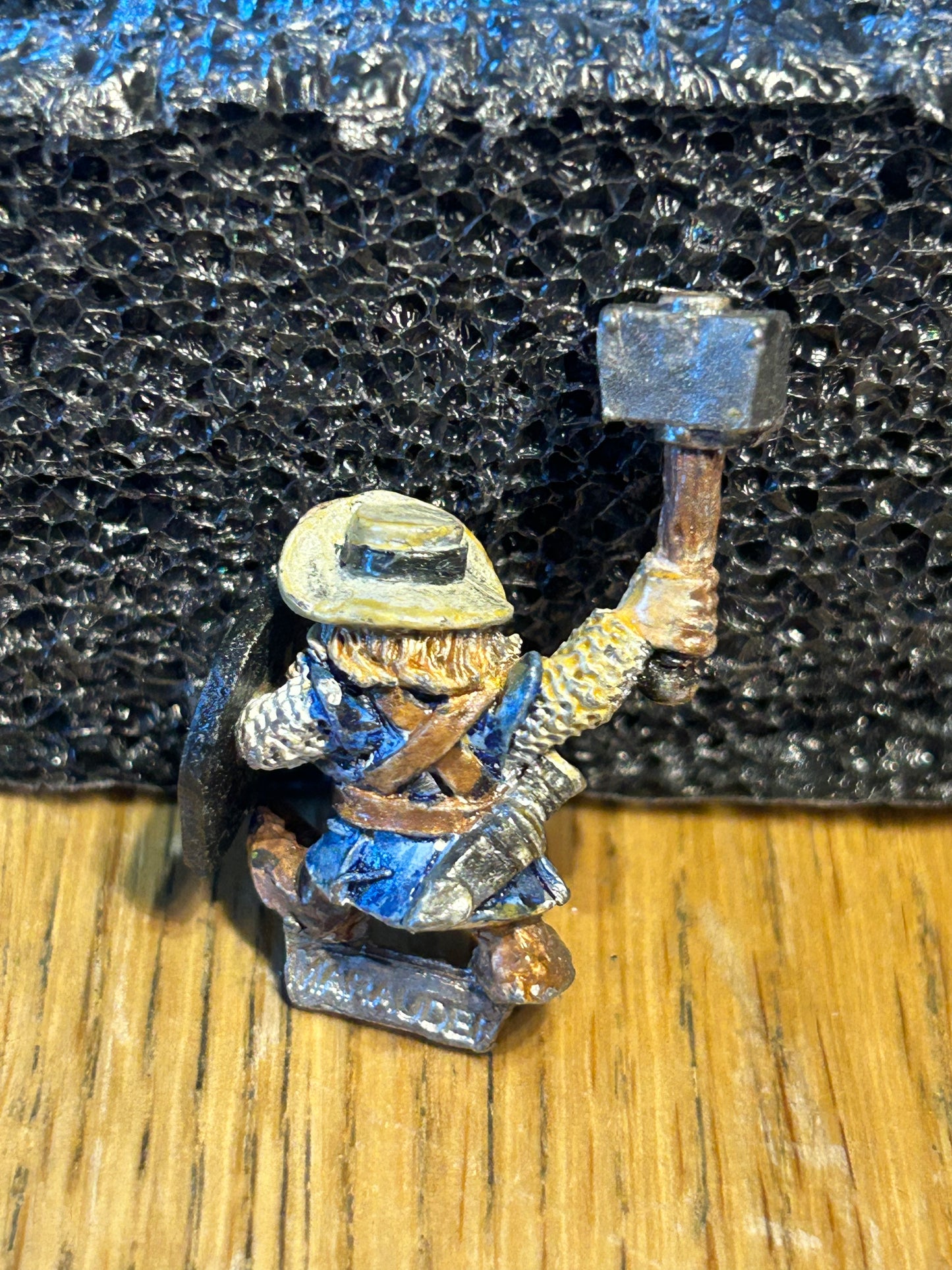 Marauder Dwarf MM10 DW16 Hat Hammer & Shield 80s Metal Citadel Dwarfs O405