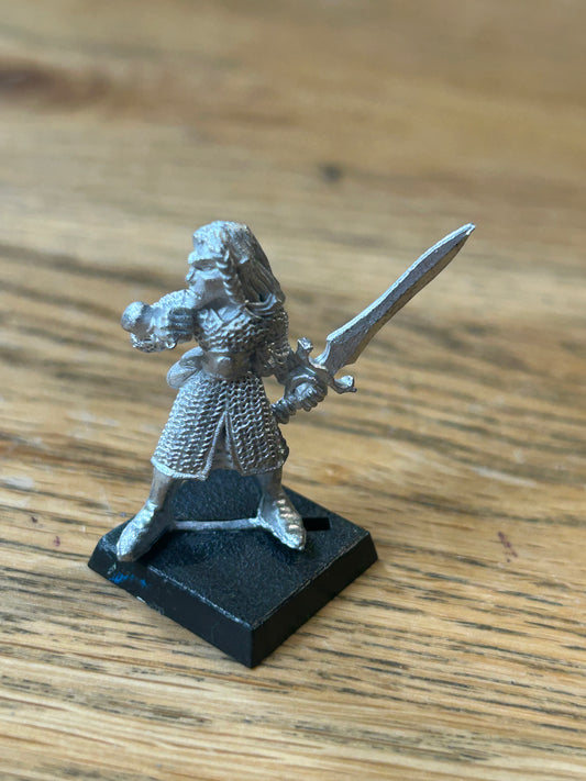 Citadel Warhammer classic 80s Elf Warrior Kalevala