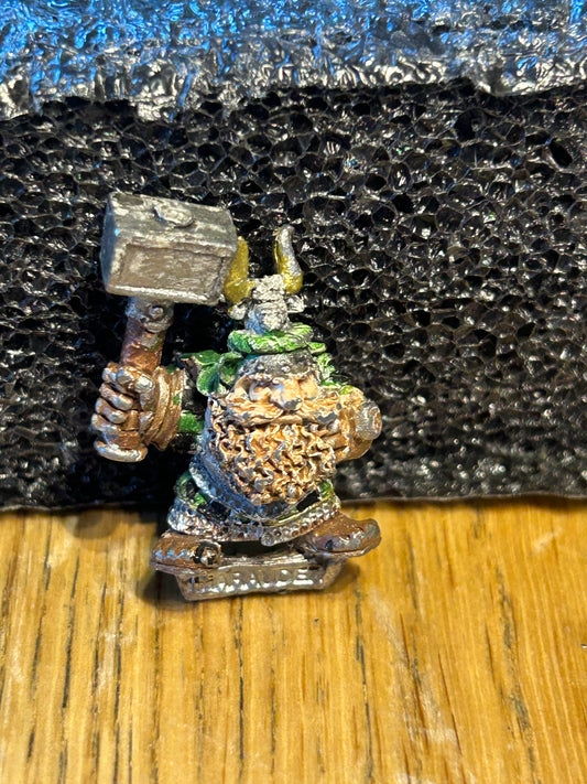 Citadel Warhammer fantasy 90s Marauder Dwarf hammerer