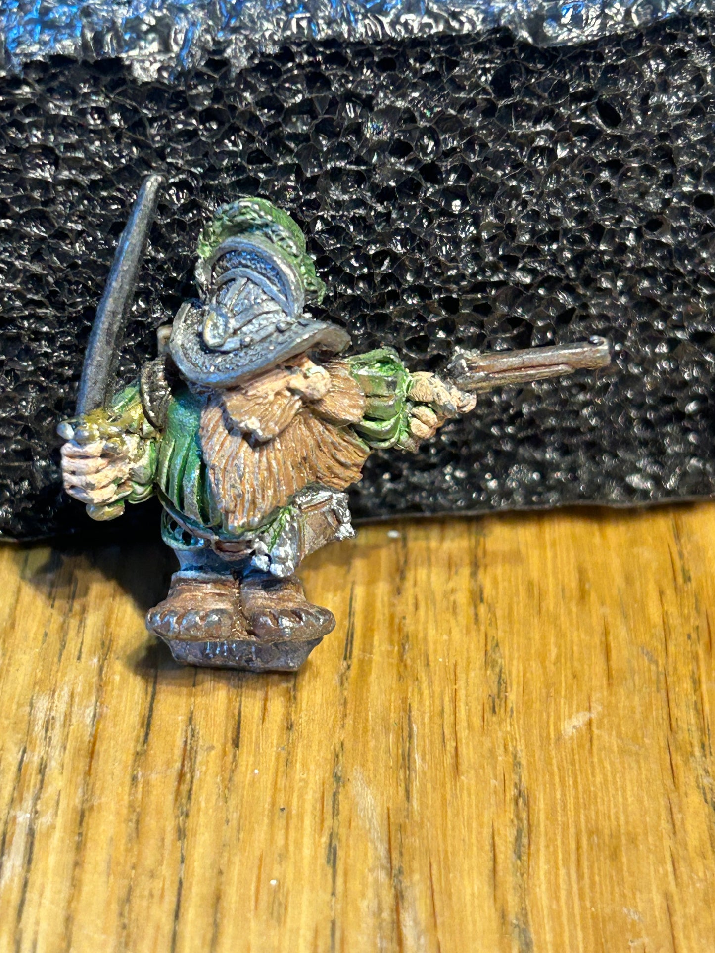 Marauder Dwarf MB1 (d) Captain with Pistol & Sword Dwarfs Citadel Warhammer