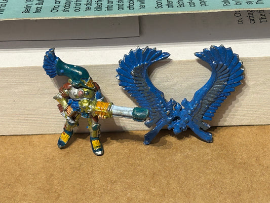 Warhammer 40k Eldar Swooping Hawk Exarch - Metal