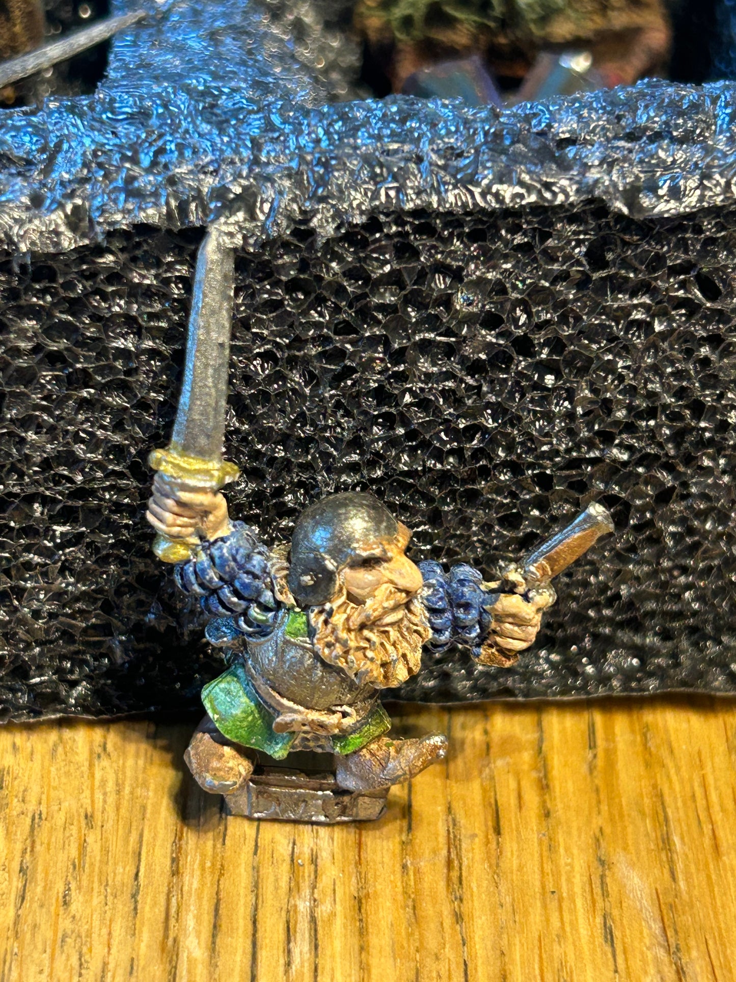 Warhammer Marauder MM10 DW 22 w. Sword & Pistol Dwarves Clansmen Games Workshop Citadel