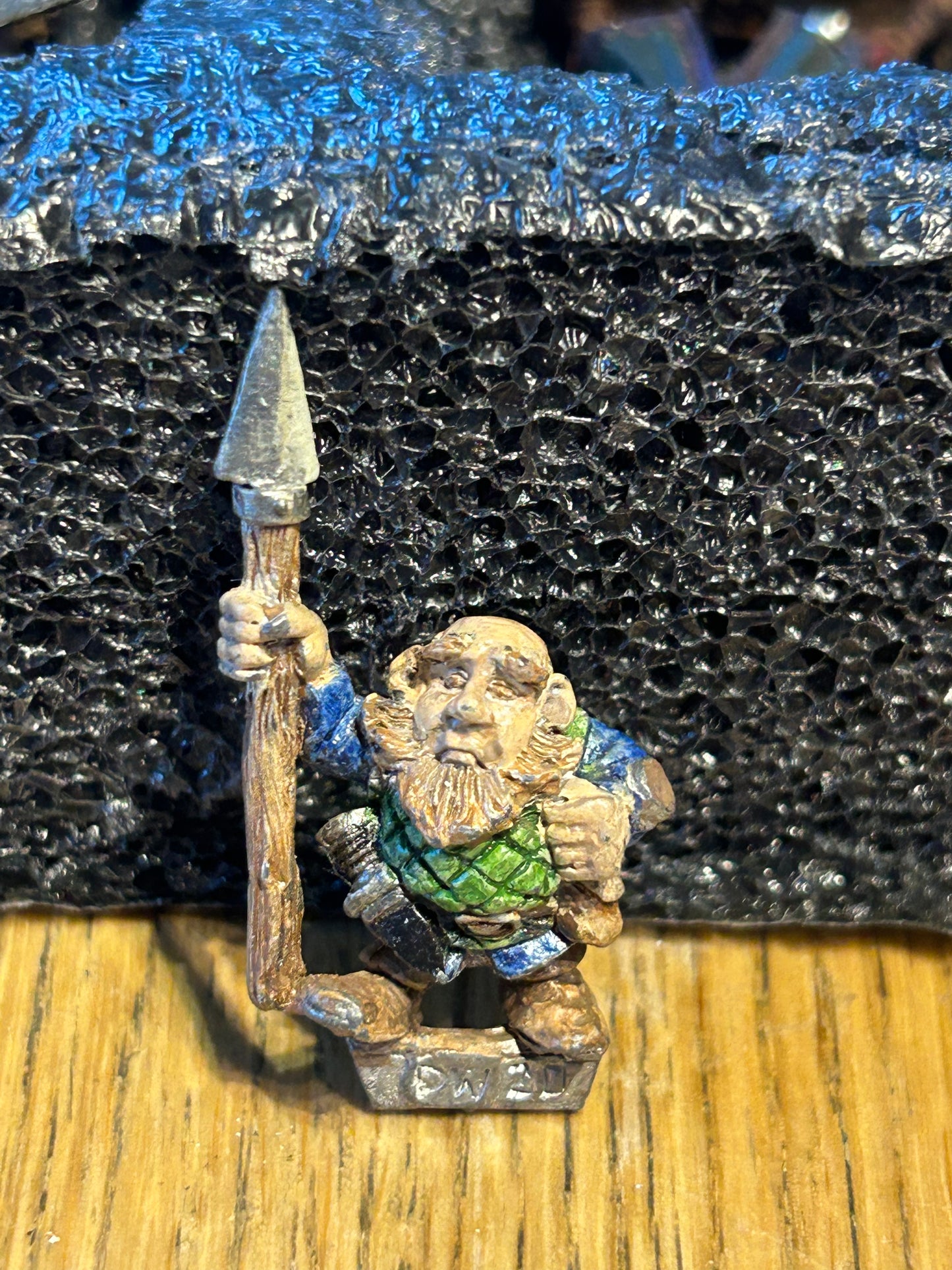 Marauder miniatures mm10 dwarfs DW 20
w. Spear & Shield, no Helmet uncatalogued