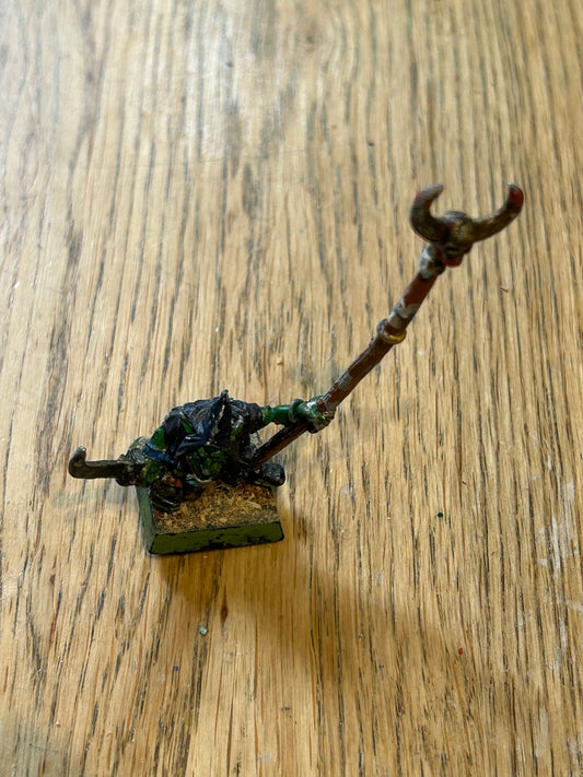 Night Goblin Army Standard Banner Bearer  Citadel Metal Warhammer