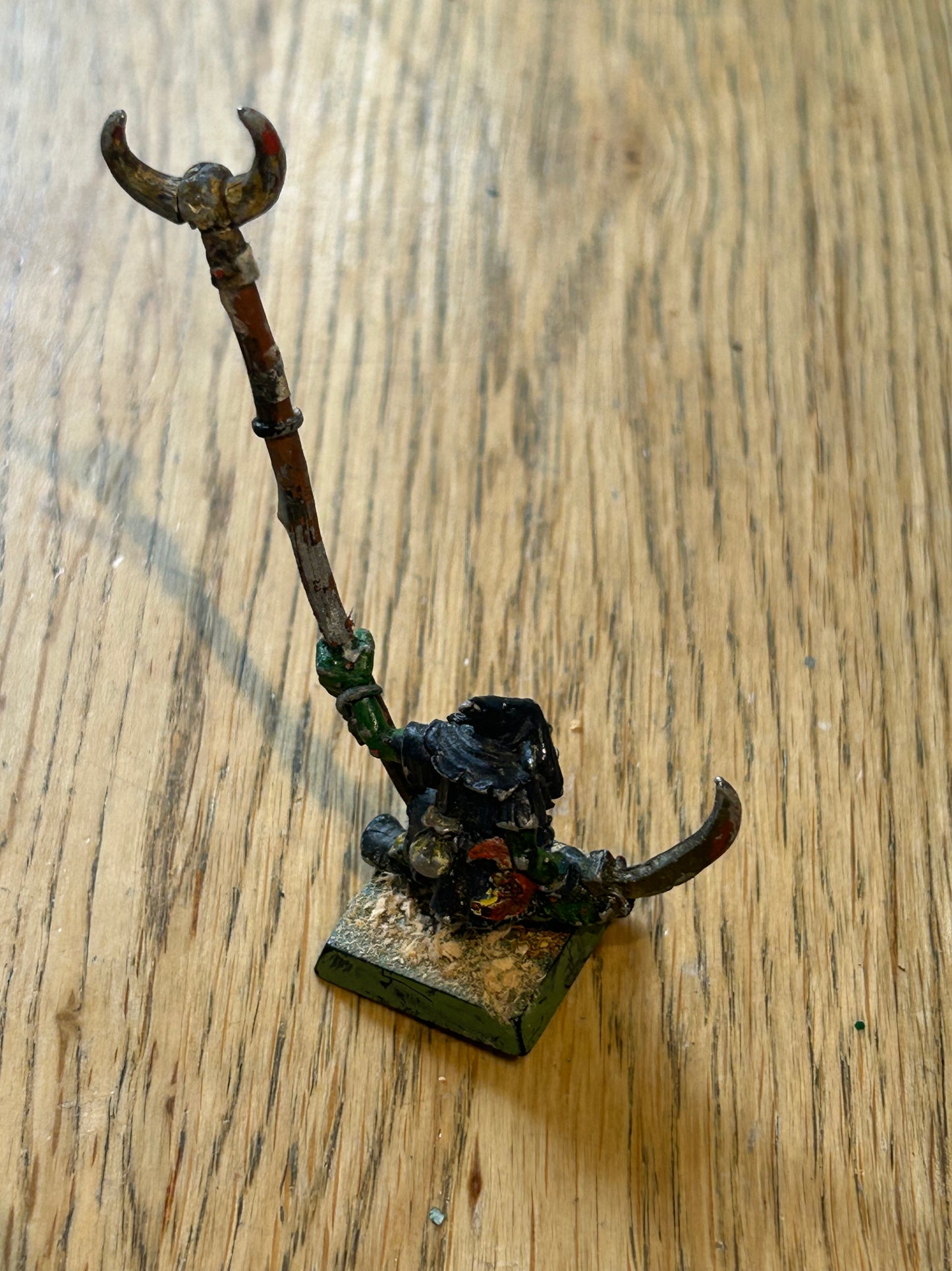 Night Goblin Army Standard Banner Bearer  Citadel Metal Warhammer