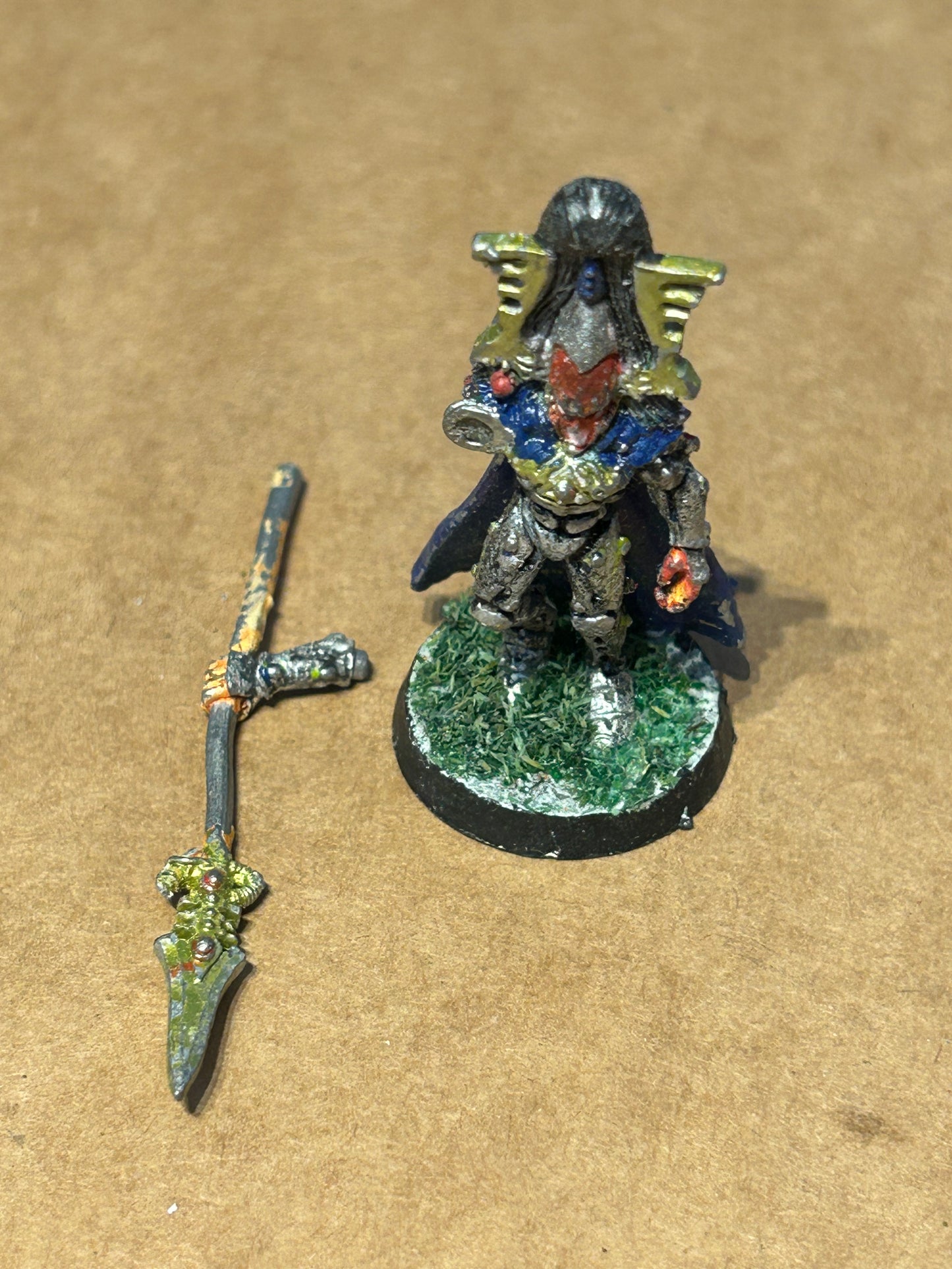 Warhammer rogue trader eldar avatar  metal classic rare long