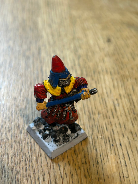 Brethren Metal Cult of the Possessed Mordheim Warhammer (missing half the spear)