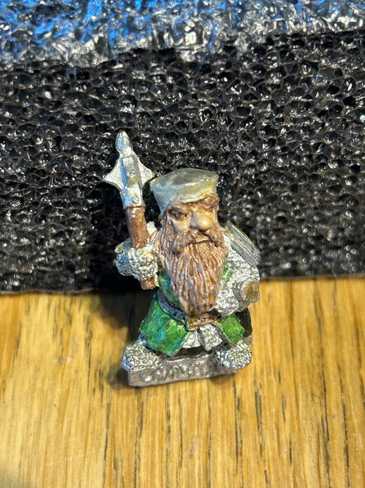 1987 Imperial Dwarf D5 Slosch Flathelm Command Group Champion Warhammer