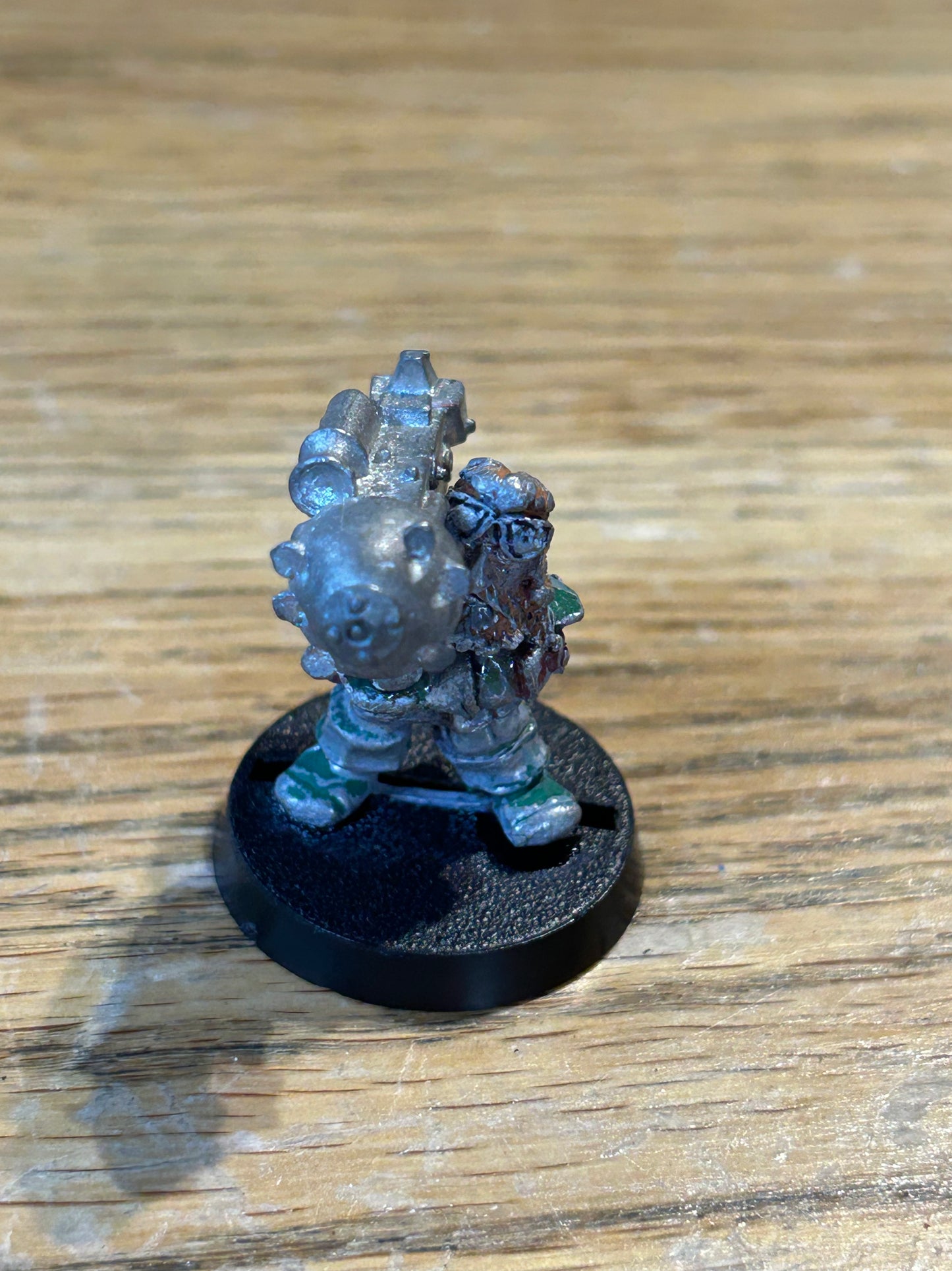 Warhammer 40k Rogue Trader Squat with heavy plasma gun