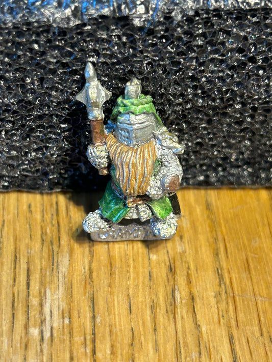 1987 Imperial Dwarf D5 Nosher Full Helm Command Group Champion Warhammer