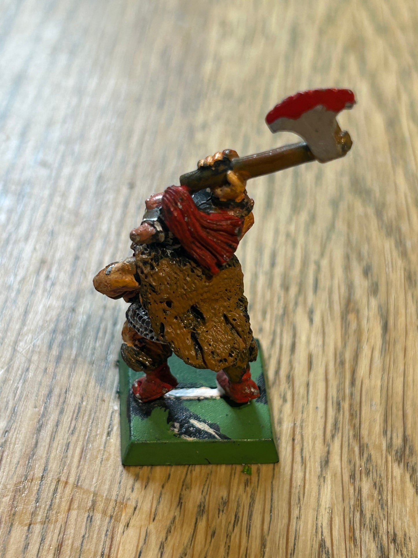 CITADEL WARHAMMER OOP DOW CHAOS MARAUDER BEARMEN OF URSLO TROOPER