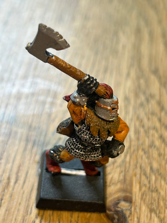 CITADEL WARHAMMER OOP DOW CHAOS MARAUDER BEARMEN OF URSLO TROOPER
