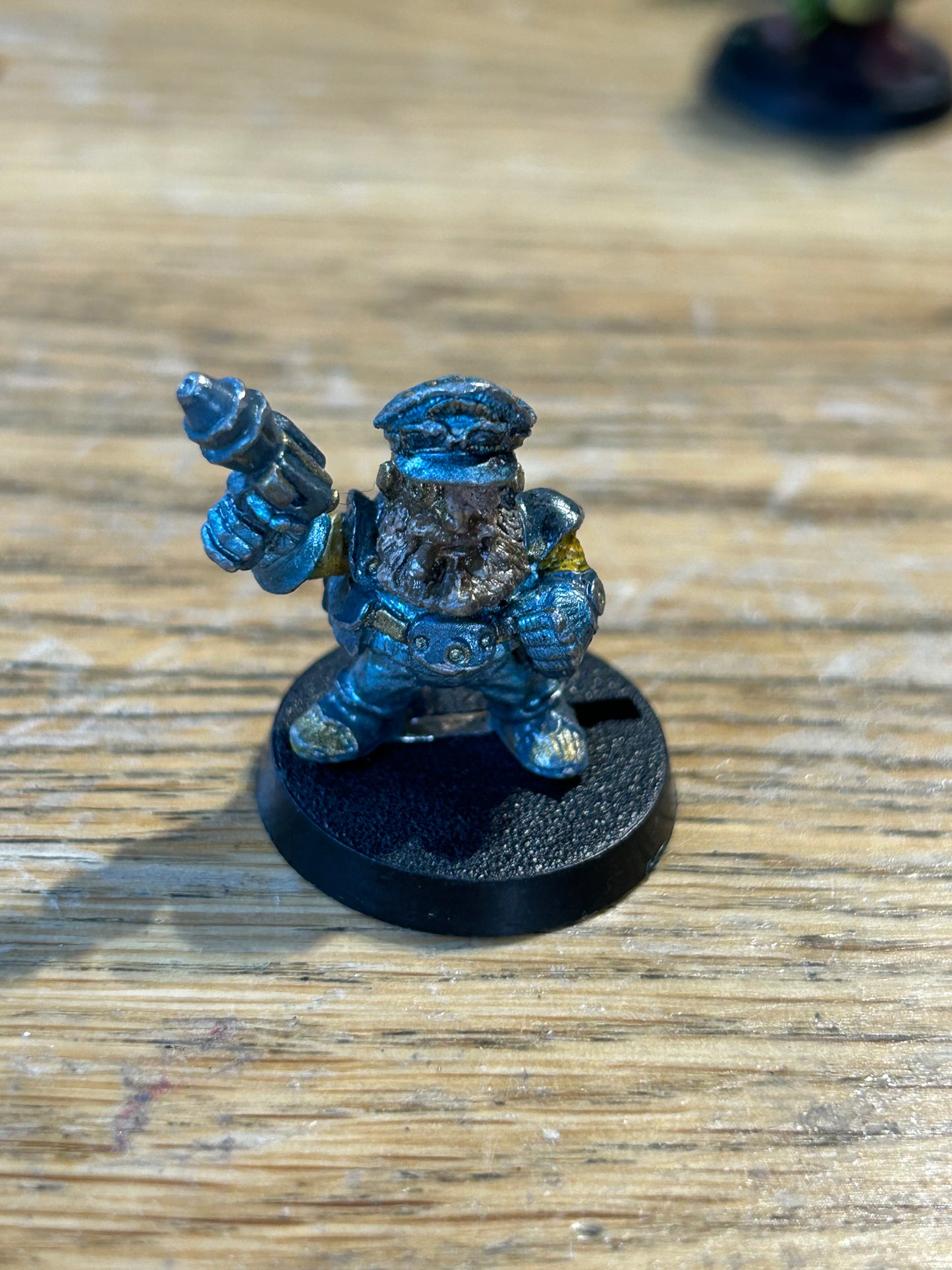 Citadel Warhammer 80s 40K Iron Claw Squat with pistol