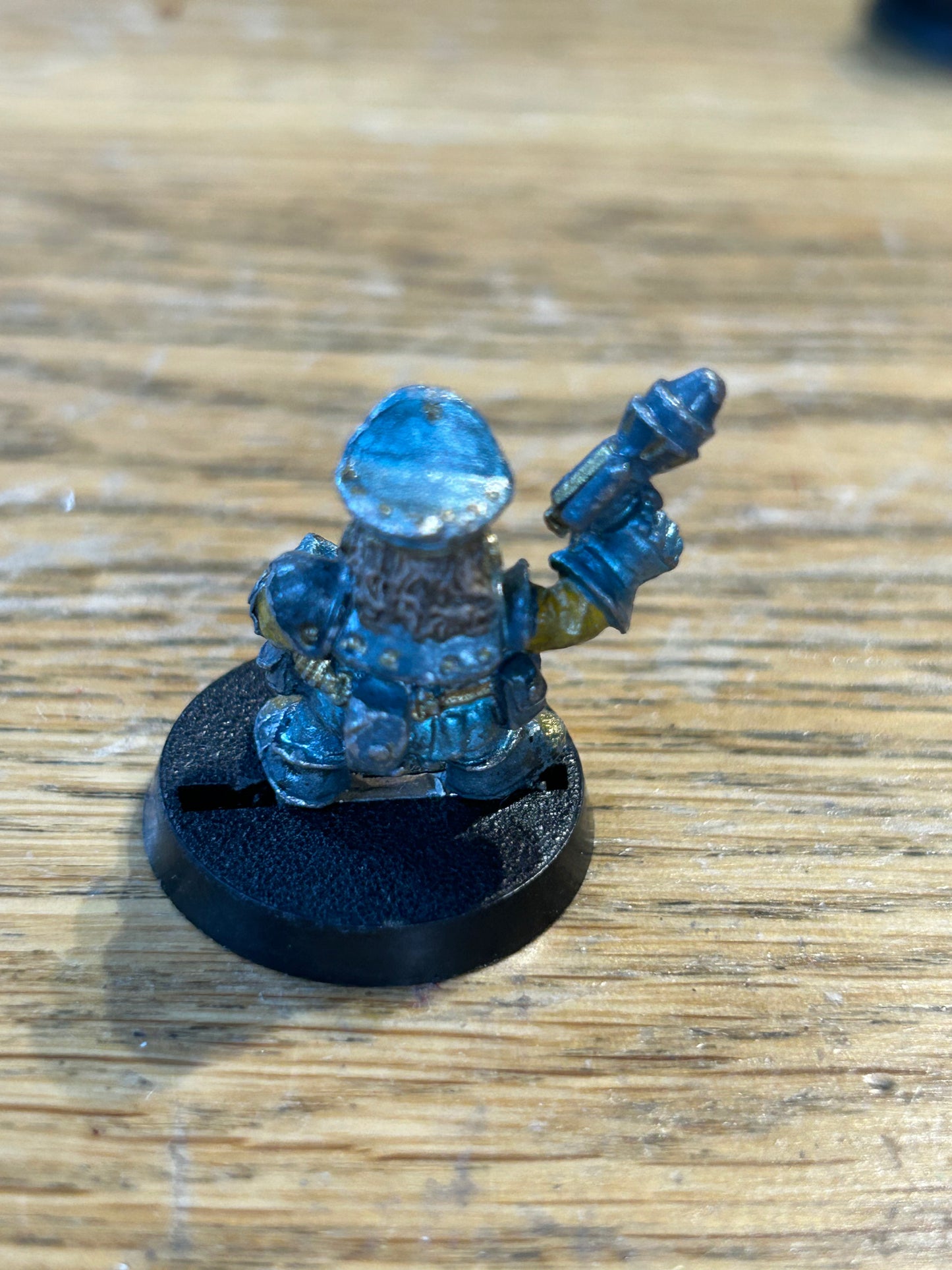 Citadel Warhammer 80s 40K Iron Claw Squat with pistol