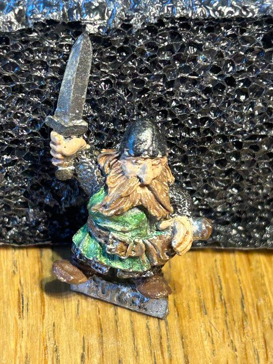 GW WHF Dwarfs Metal Dwarf Adventurer #26 "Tynsul Tymm" or Belegol of Carak from combat cards