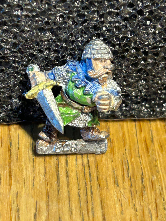 Warhammer - Dwarfs - C06 Imperial Dwarf Warrior - Brond Sunken Eye - 1985