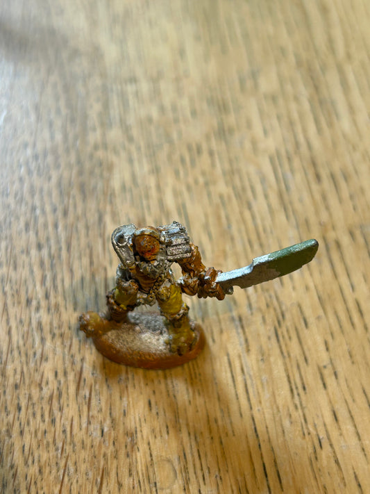 Ork Gorkamorka Digganob Leader MN Metal OOP Model (mission one arm)