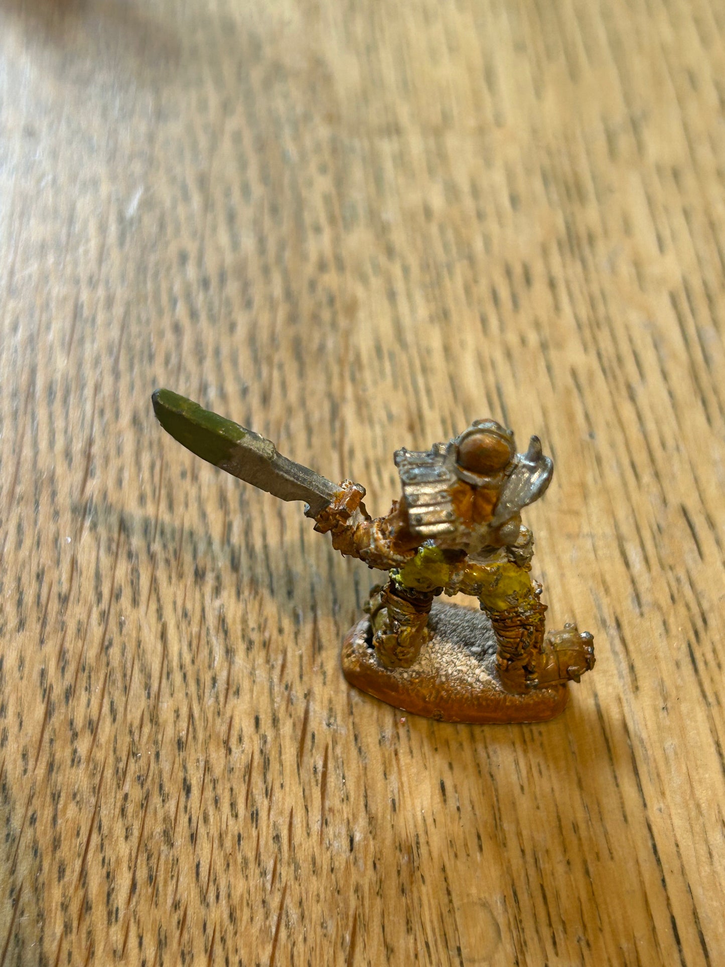 Ork Gorkamorka Digganob Leader MN Metal OOP Model (mission one arm)