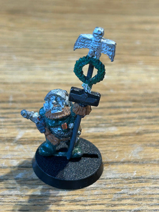 Squat Standard Hughes Phalanx RT302 Space Dwarf Command 80s Metal Citadel