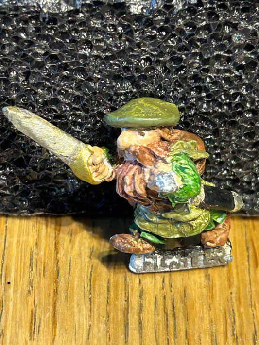 1985 Dwarf Adventurer 0306 19 D4 McDour the Manic Citadel Warhammer Highland GW