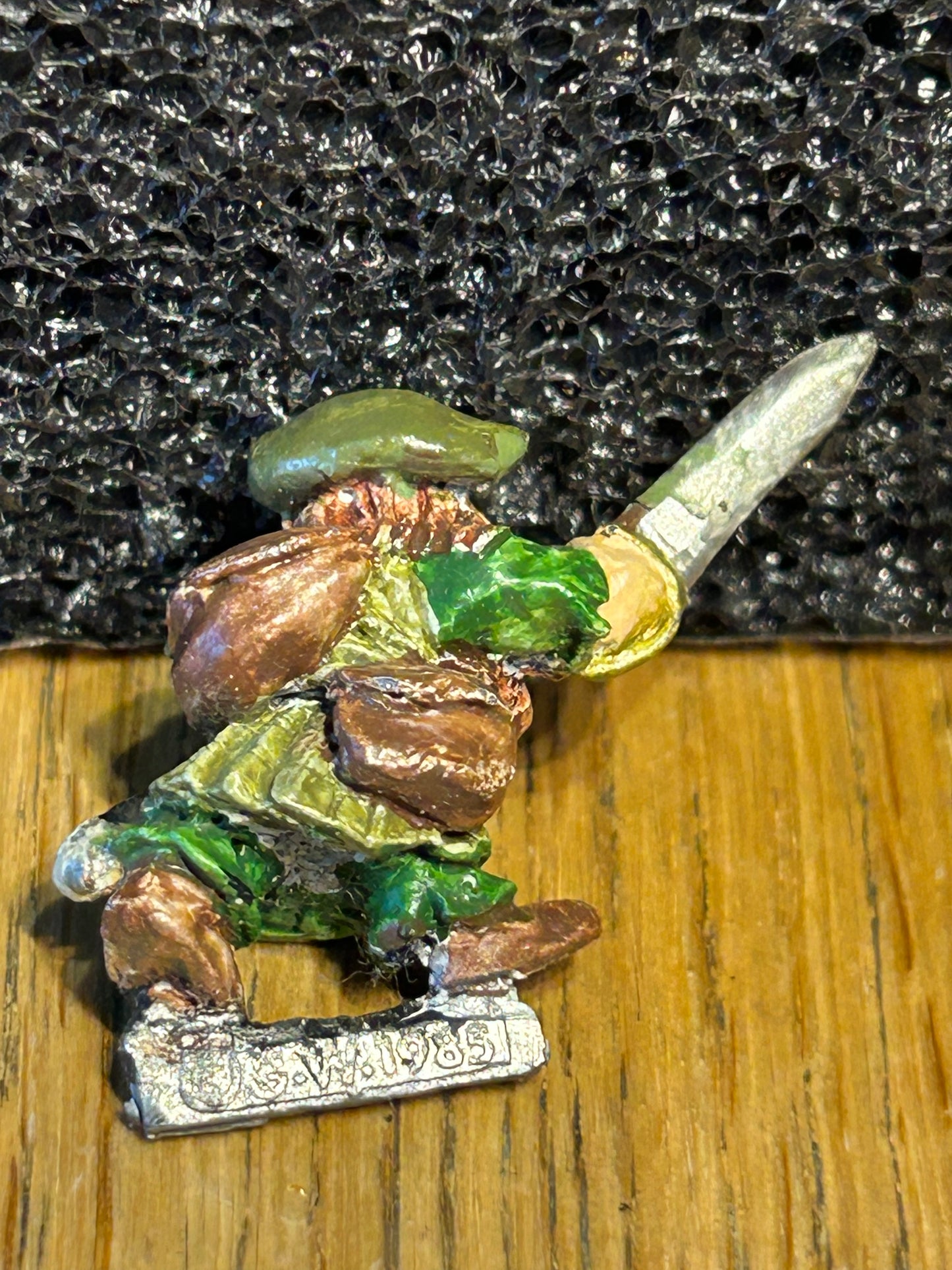 1985 Dwarf Adventurer 0306 19 D4 McDour the Manic Citadel Warhammer Highland GW