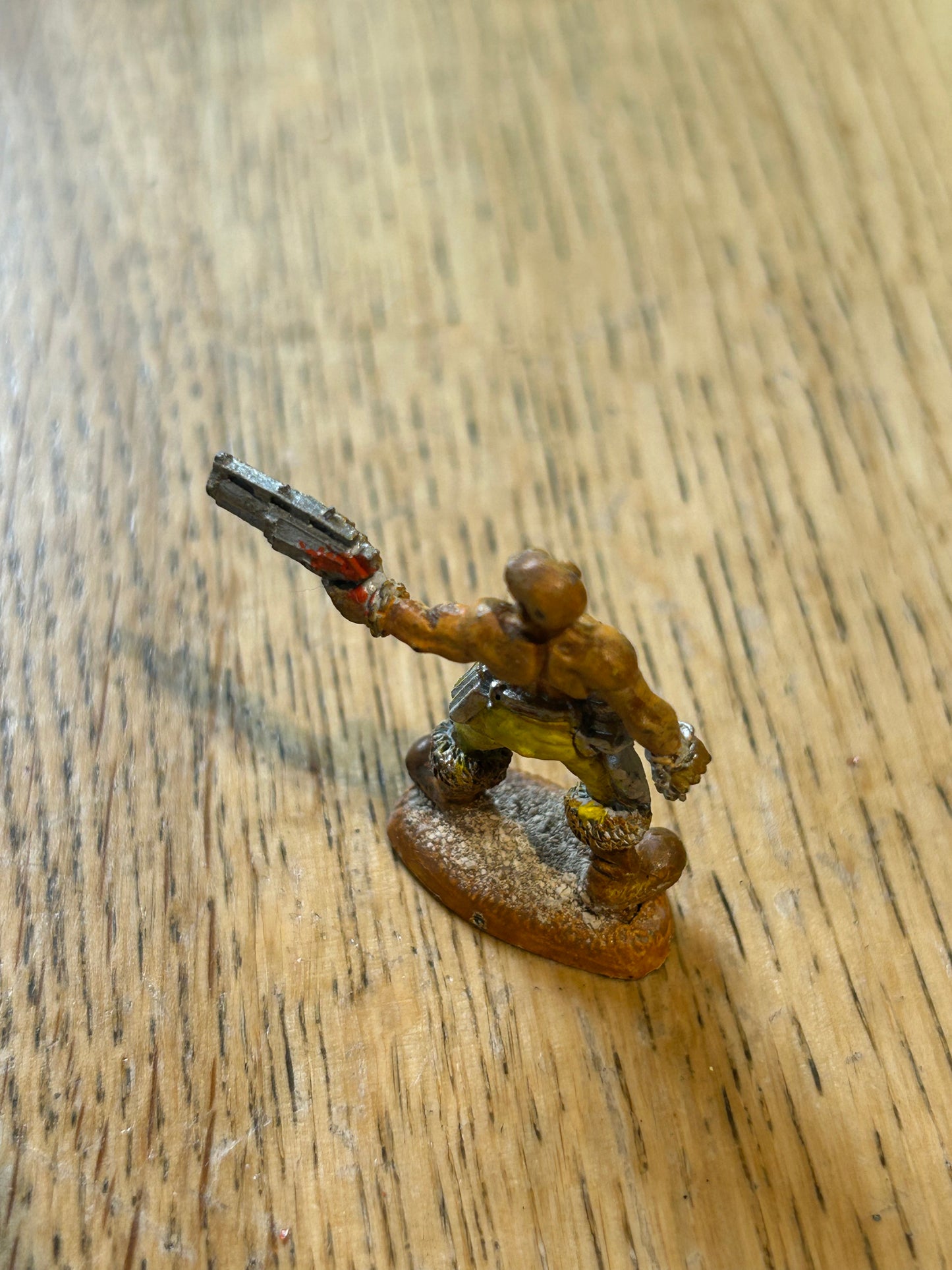 OOP  Games Workshop Gorkamorka Warhammer 40k Ork Digga Boy with six-shoota metal