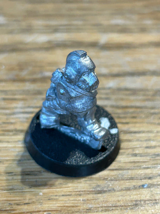 Rogue Trader Warhammer 40k Squat Adventurer (no plastic arms and no weapon)