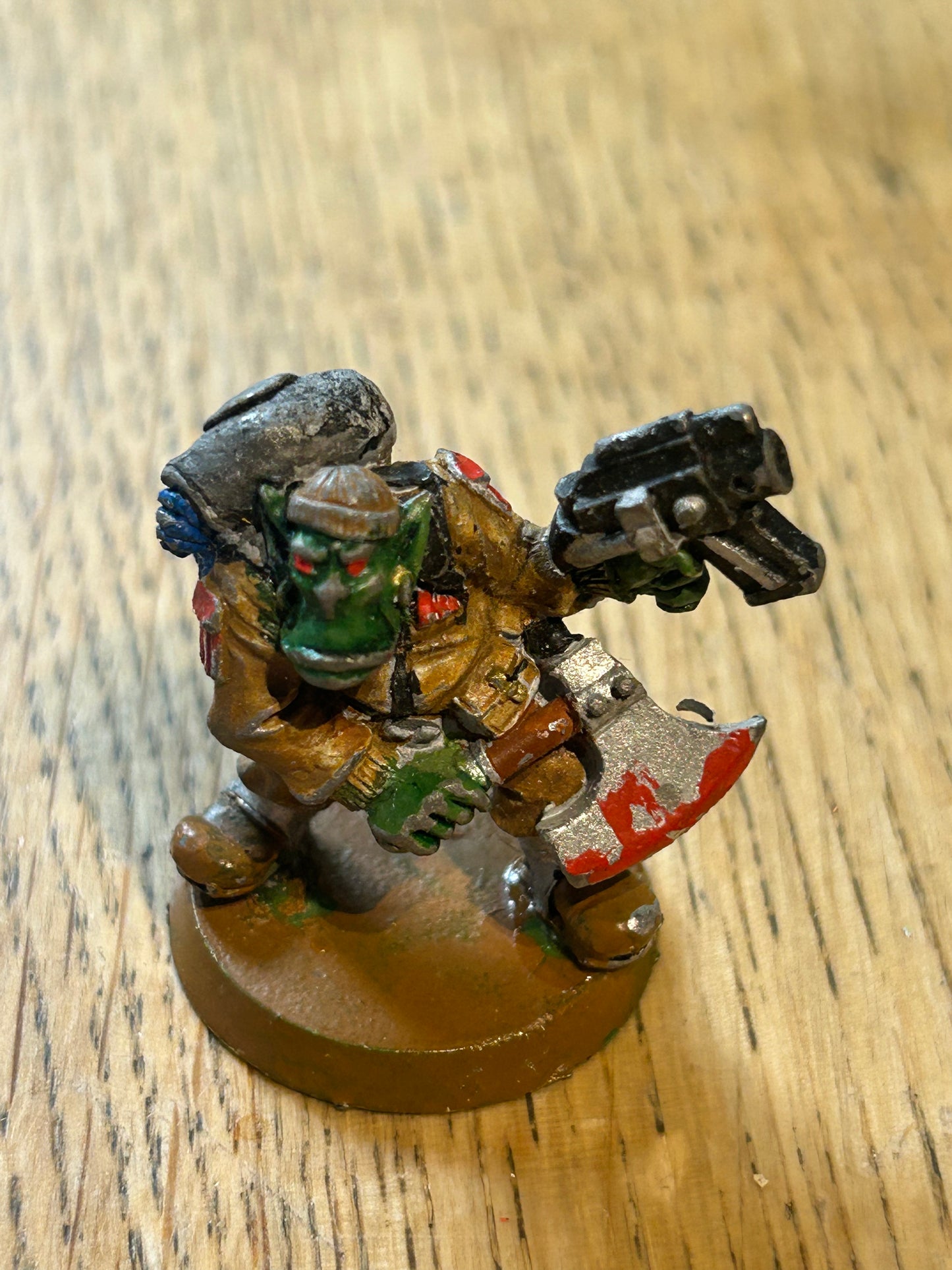 Warhammer 40K ORK BLOOD AXE KOMMANDO Metal Citadel 90s
