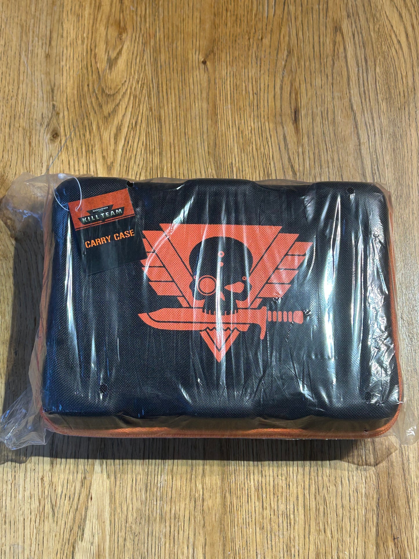 Games Workshop 40K Kill Team Carry Case Orange and black new
