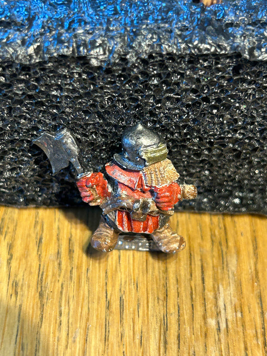 1987 Prince Ulther's Imperial Dwarfs 0312 26 Ulthers Dragon Company Dwarf trooper