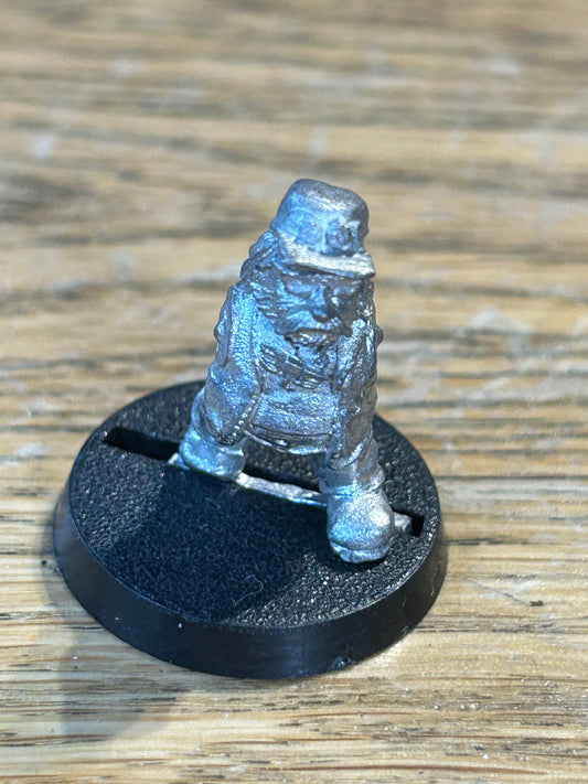 Rogue Trader Warhammer 40k Squat biker (no plastic arms or weapon)
