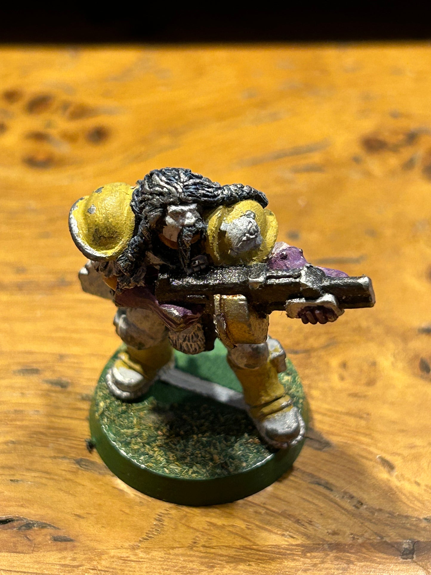 Warzone Imperial Wolfbane Commando with Shotgun mutant chronicles