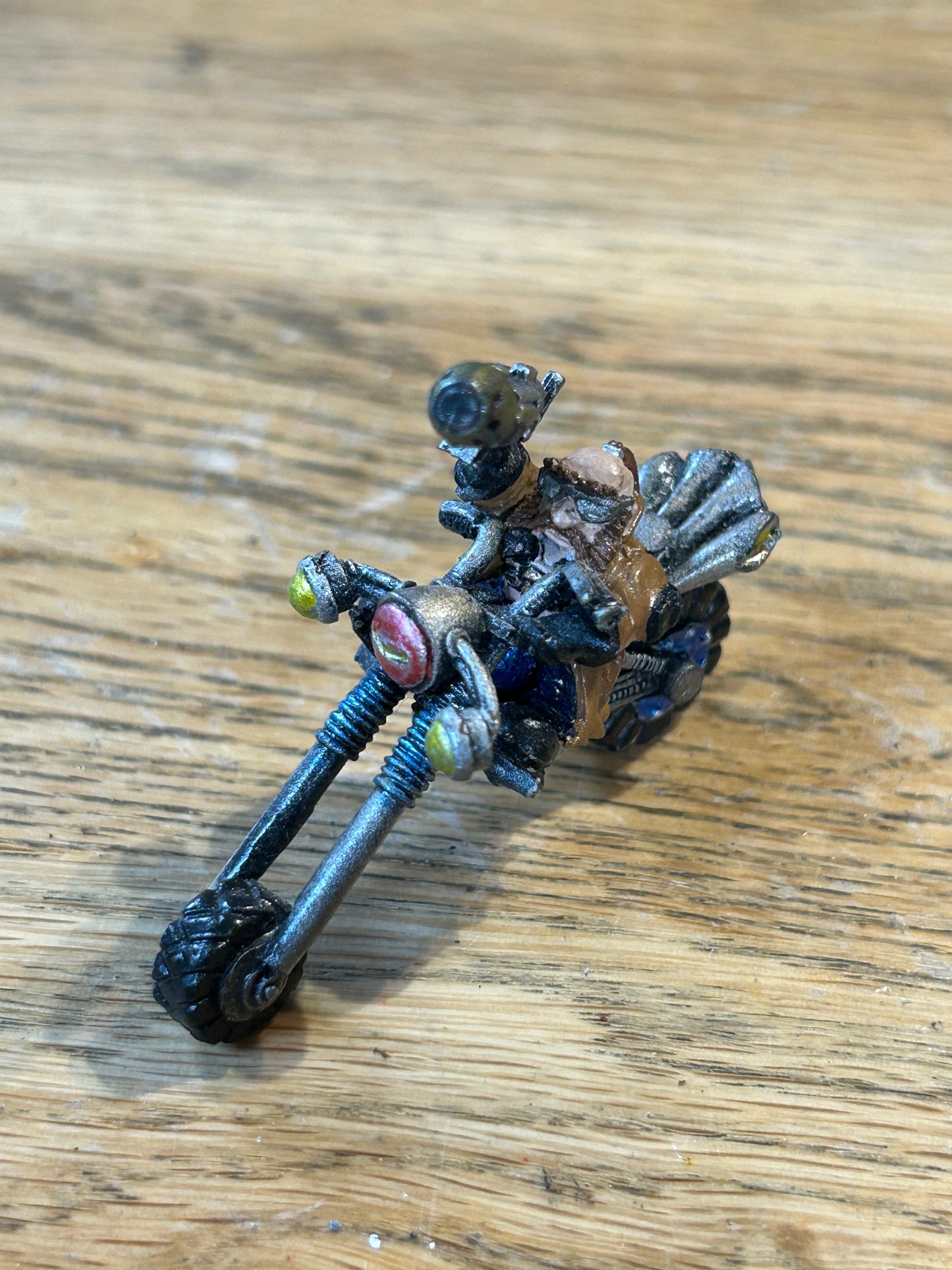 Rogue Trader Squat Bike and Biker