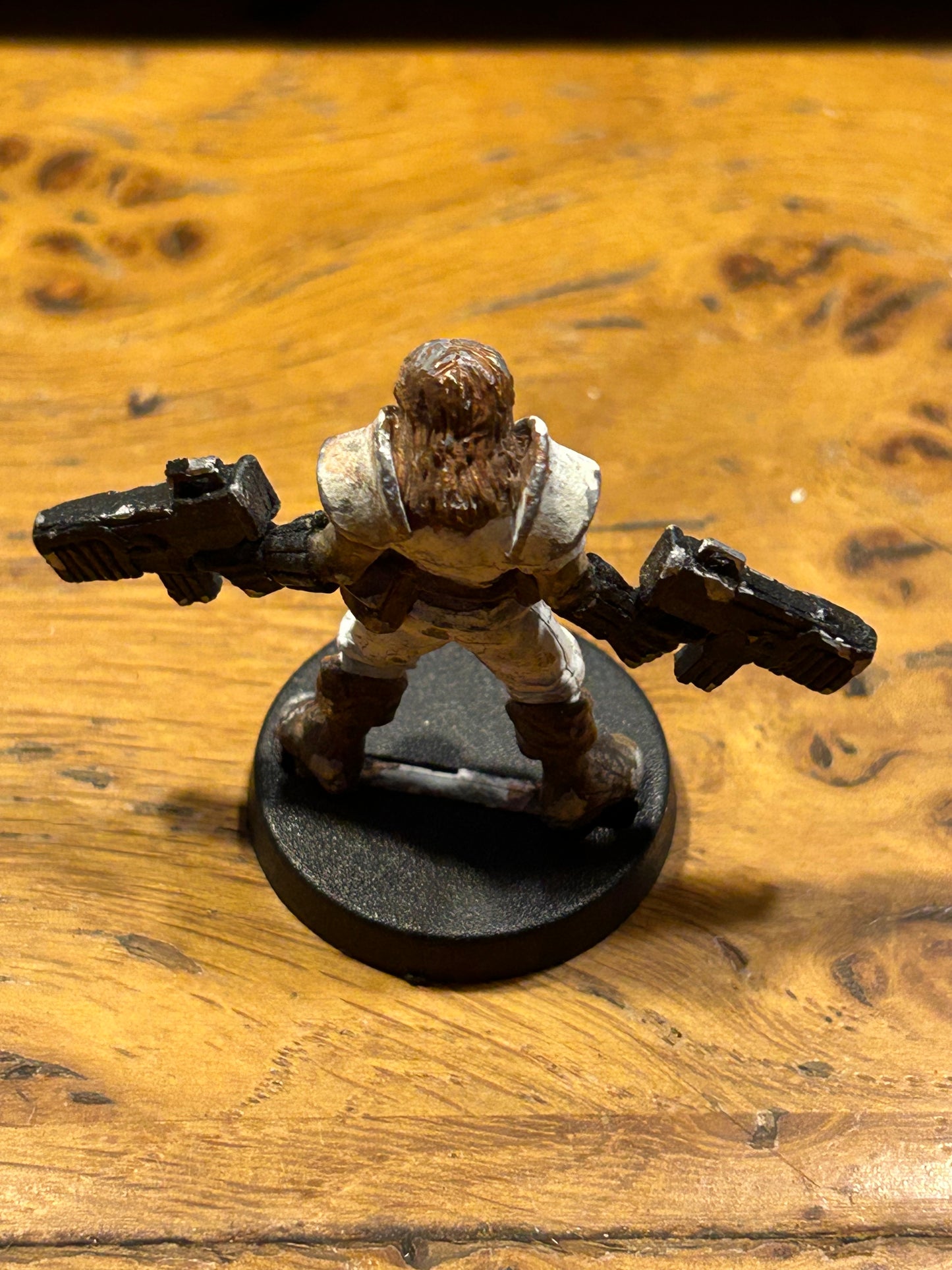 Warzone Infantry with two pistols (not sure of the name or faction)
 mutant chronicles