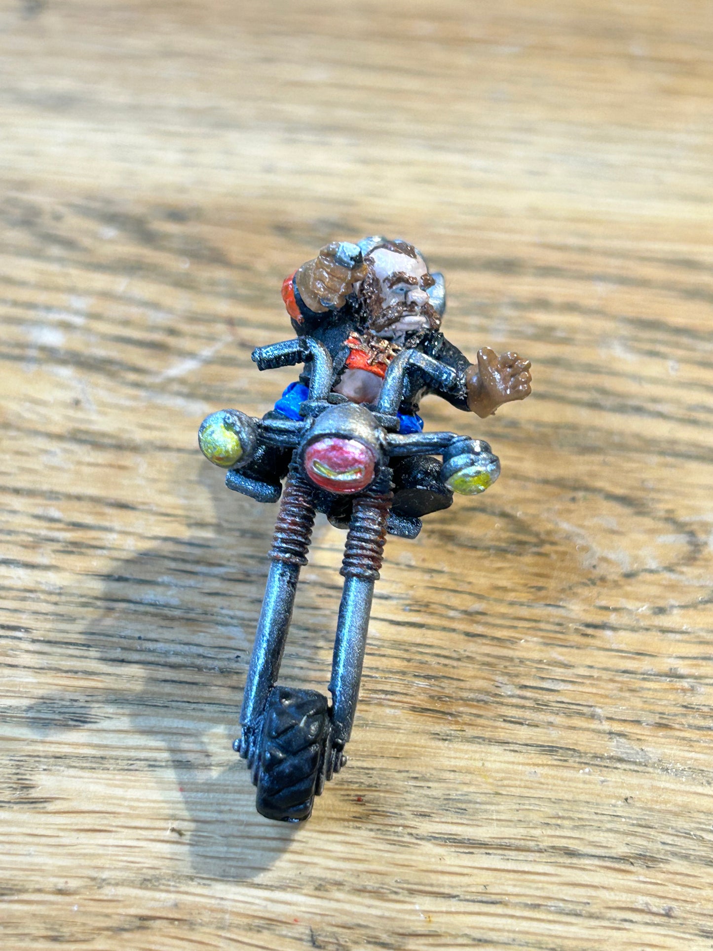 Rogue Trader Squat Bike and Biker