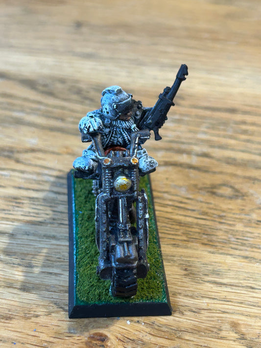 Rogue Trader Squat Bike and Biker