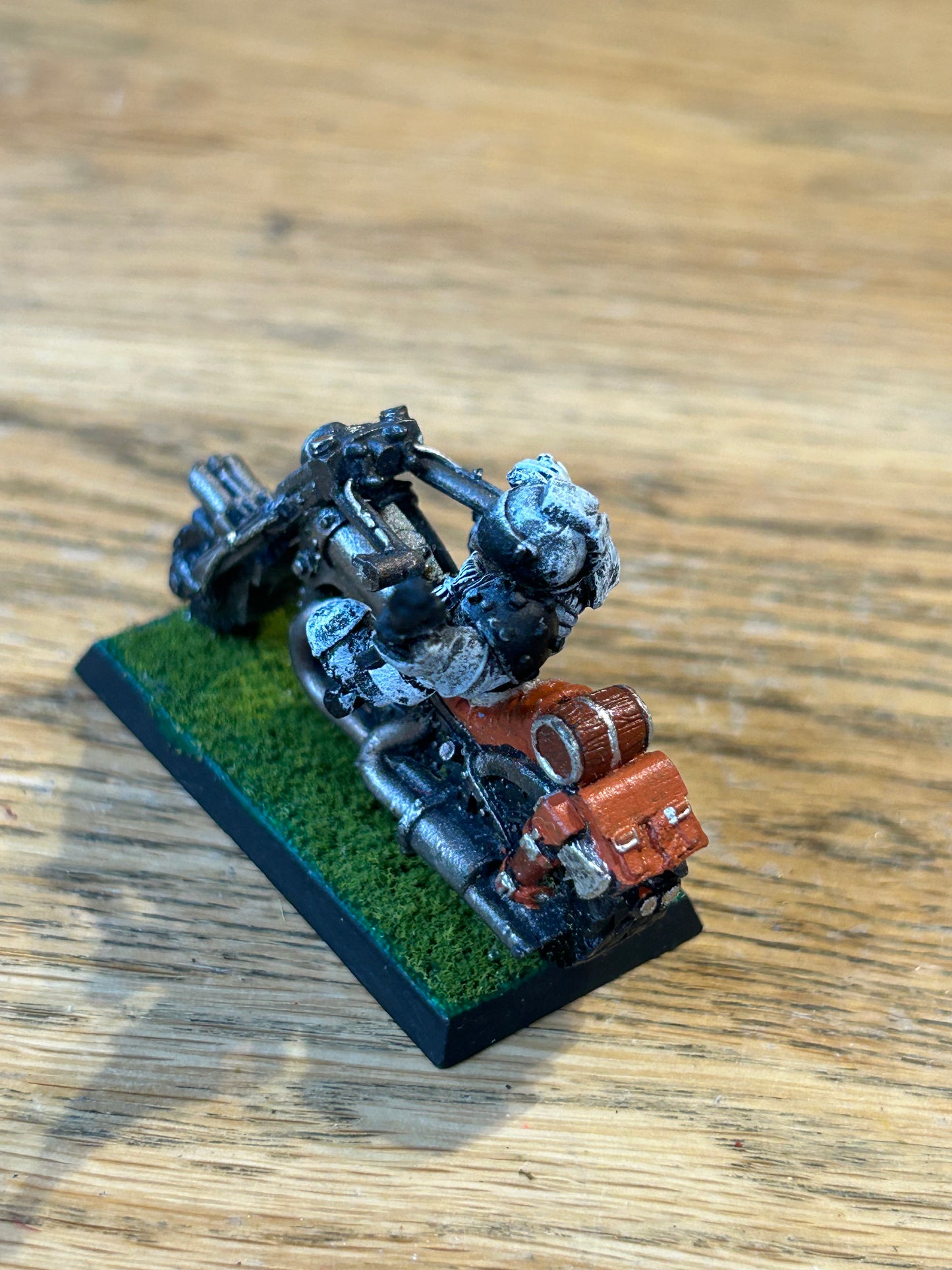 Rogue Trader Squat Bike and Biker