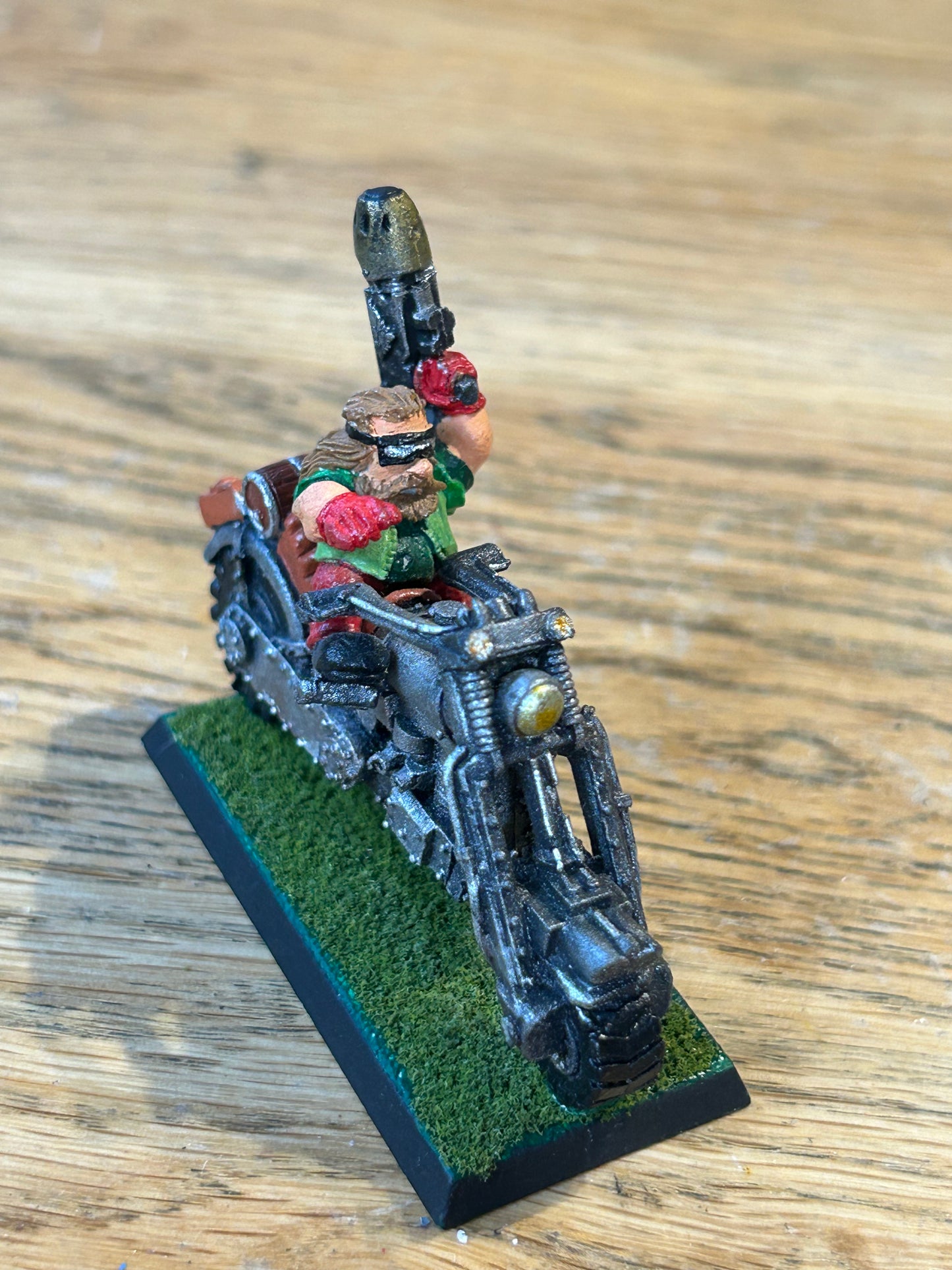Rogue Trader Squat Bike and Biker