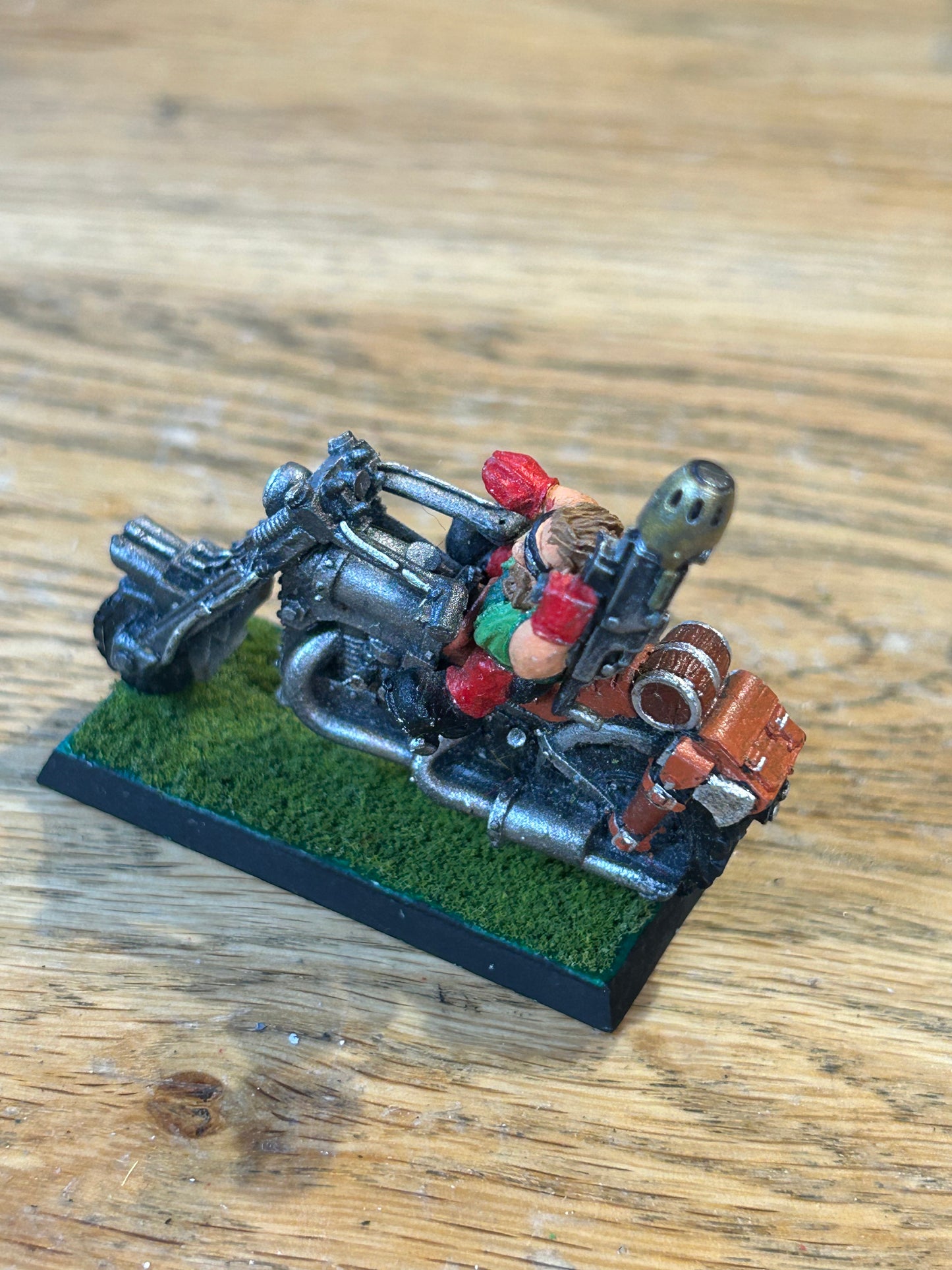 Rogue Trader Squat Bike and Biker