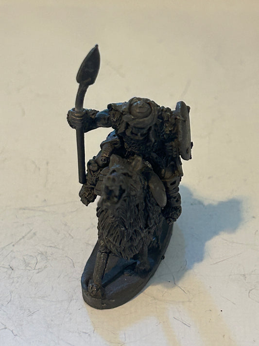 ORC WOLF & RIDER -- M15 CHRONICLE - 1986 - CITADEL WARHAMMER fantasy