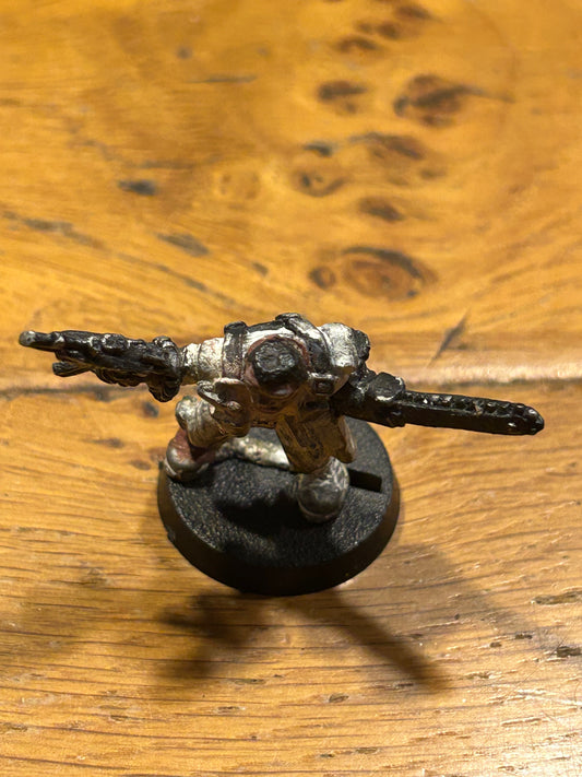 CHAINSAW WARRIOR Metal C100 Rogue Trader Army Painted Warhammer 40K 1980s