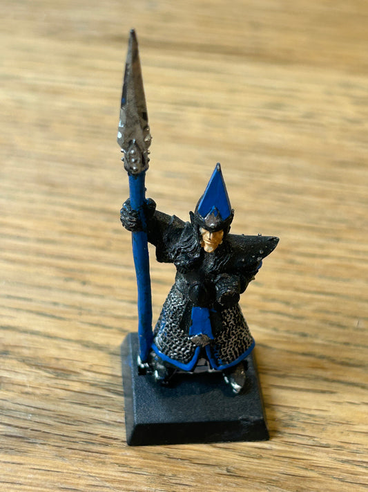 MARAUDER miniatures  SPEARMAN DARK ELVES ELF WARHAMMER fantasy 4TH EDITION METAL